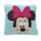 Biru / Pink Disney Mickey Mouse Plush Bantal Minnie Mouse Cushion