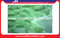 Padat Warna Halus Plush Fabric Cuddle Swirl Desain untuk Bayi / Karpet / Cushion