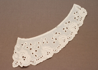Crochet Personalized Handmade Putih Cotton Peter Pan Lace Collar Motif untuk Dresses