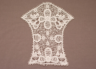 OEM Personalized Gading Cotton Bordir Ruffle Crochet Lace Collar untuk Girls Blouse