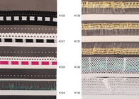 Rajutan berwarna Personalized Wired Elastic Ribbon Skirt Band