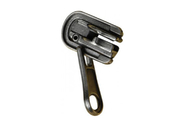 Nikel-Free Auto Lock Zipper Slider Dengan Thumb Penarik Untuk 5 # Ritsleting Plastik