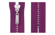 Mode Auto Lock # 8 Crystal Berlian Ritsleting Untuk Pakaian / Home Tekstil