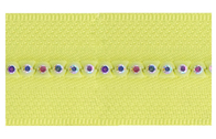 Sparkle Dekorasi Berlian Zipper Dengan berlian imitasi Slider Colorful # 5