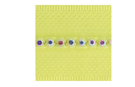 Sparkle Dekorasi Berlian Zipper Dengan berlian imitasi Slider Colorful # 5