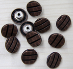 Eco freindly Custom Pakaian Buttons / Hardware Berlian Dekorasi