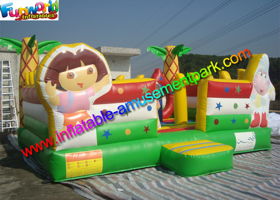 Disesuaikan Inflatable Dora Bounce Jumping Rumah Dengan Kendala dalam