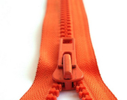 Oranye ABS / Poly Kustom Ritsleting # 5 untuk Olahraga / berwarna Pants
