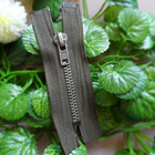 Antique Perak 5 # Kuningan Gigi Closed End Zipper Resin Dengan Auto Lock