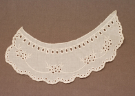 Gading Peter Pan Handmade Putih 100 Cotton Crochet Lace Collar untuk Blouse