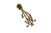8 # Reversible Key Mengunci Copper Auto Lock Zipper Slider Nickel-Gratis