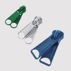 Logam Zipper Sliders dengan Double penarik, Desain Nasabah dan Logos Selamat