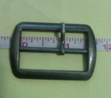 Tangan dibuat menggantung paduan Gunmetal 3.5cm Cloth Belt Buckle / aksesori