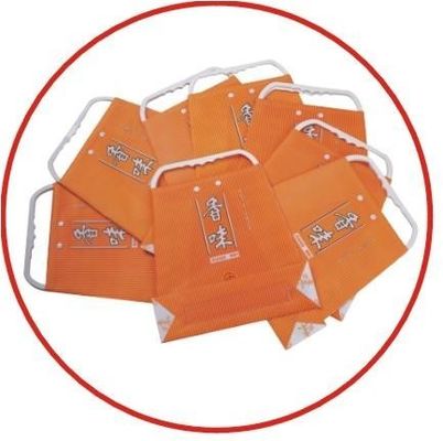 Tas Pegangan Plastik Promosi Pakaian Khusus