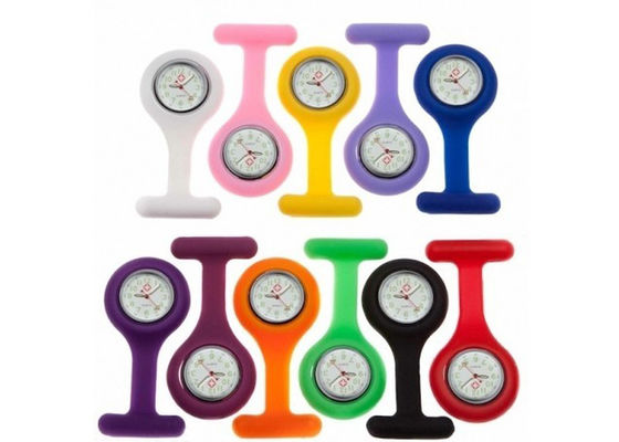 Gerakan kustom Jepang atau gerakan Cina Gel Silicone Perawat Fob Perhiasan / 85 * 39mm