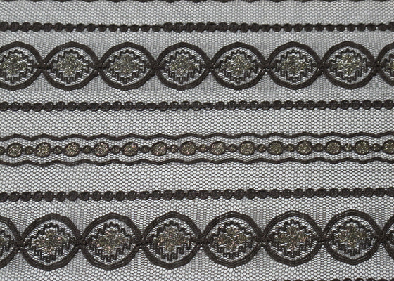 Kain Mesh Renda Logam Berkualitas Tinggi Untuk Pelapis 150 cm Lebar CY-LW0208