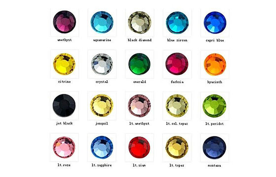 Kristal Bling berlian imitasi Garments Aksesoris Pipih Scrapbook Nail Gems
