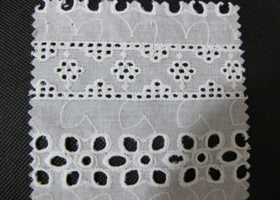 Larut dalam air Putih Lubang Cotton Lace Potong / Cotton Antique Lace Hiasan CY-CX0182