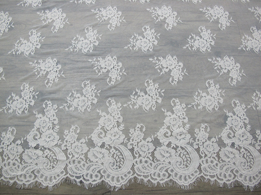Kain Corded Cotton Bridal Lace Potong Untuk Wedding Dresses CY-HB0478