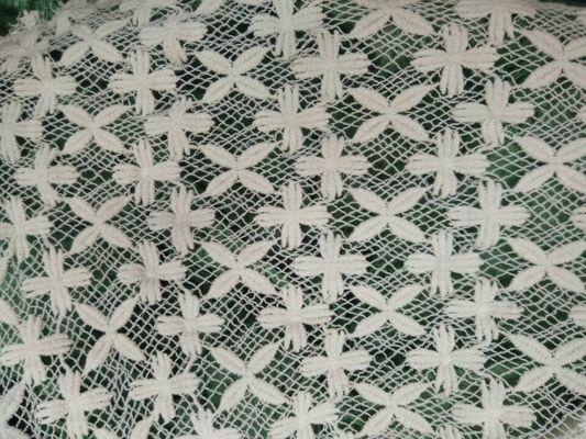 1,3 juta Lebar Nature kain katun renda Untuk Pakaian Mode SGS