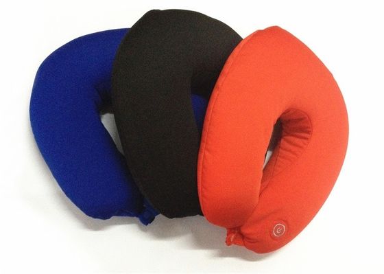 Bersantai manik busa bentuk U Listrik Bantal Pijat, leher wisata bantal