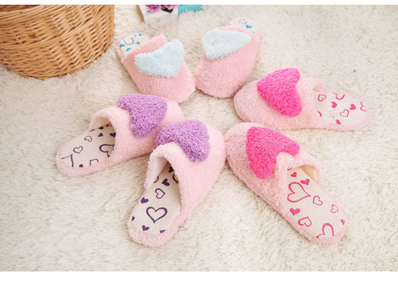 Kartun 11 "3D Cinta gadis Plush Sandal dan Boots, nyaman wanita sandal