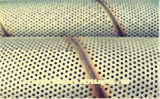 316L Stainless Steel berlubang Logam Tube, berlubang Spiral Welded Tabung