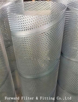 316L Stainless Steel berlubang Logam Tube, berlubang Spiral Welded Tabung