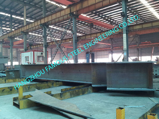 Tempat Penampungan Limbah Industri Logam Ringan Preengineered AISC 80 X 110