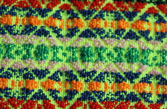 Bagasi Woven Elastic Webbing Fluoresensi Berwarna Nylon / Spandex