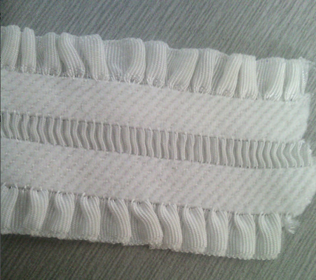 Profesional Fancy elastis anyaman untuk pakaian 2,5 cm untuk gaun