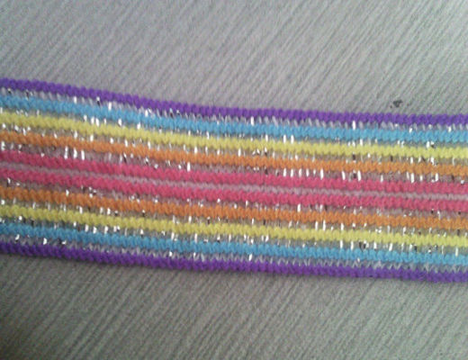 Multicolor elastis anyaman untuk pakaian kawat perak 1,5 cm, lipat Woven anyaman