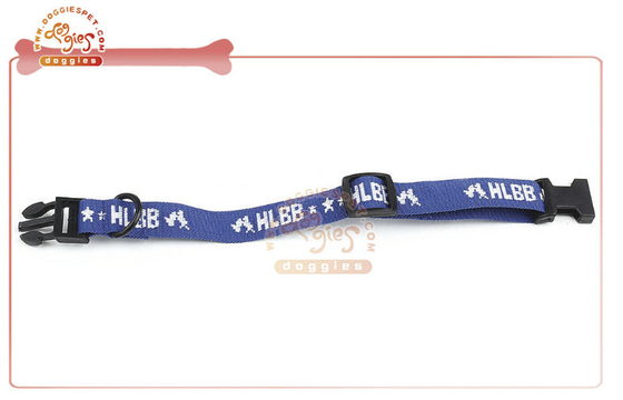 Customised Jacquard Nylon Anyaman Untuk Anjing kerah Personalized