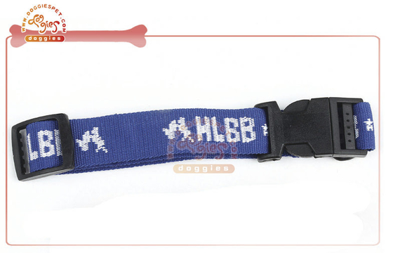 Customised Jacquard Nylon Anyaman Untuk Anjing kerah Personalized