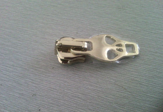 Penggantian Skull Pola Emas Zipper Pull, Alloy Zipper Pull Perbaikan