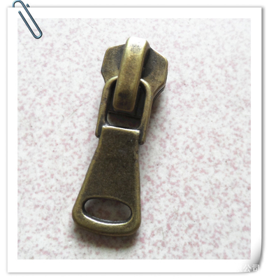 3 # Logam Auto Lock Zipper Slider, Custom Zipper Menarik Penggantian