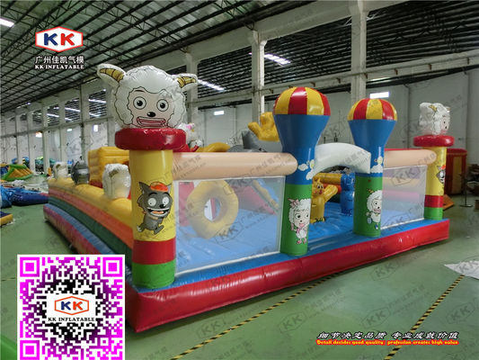 Taman Rumah Inflatable Fun Park Balita Bouncing Permainan disesuaikan