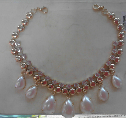 Pearl alami kalung handmade
