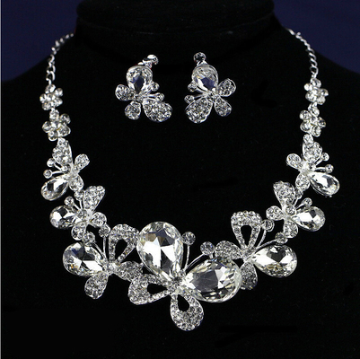Perhiasan indah Handmade Hewan Kalung Anting Crown untuk Womens, Girls