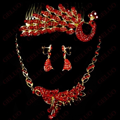 Perhiasan indah Handmade Hewan Kalung Anting Crown untuk Womens, Girls