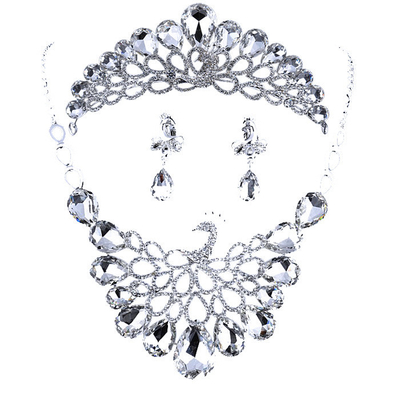 Perhiasan indah Handmade Hewan Kalung Anting Crown untuk Womens, Girls