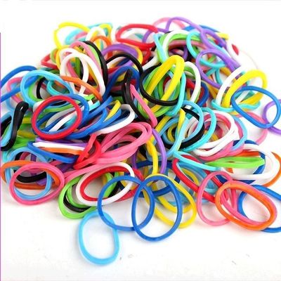 Disesuaikan Olahraga Gelang silikon Eco - ramah Rainbow tenun Dengan SGS