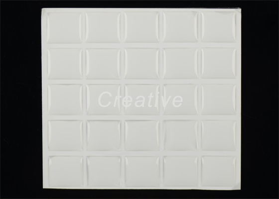 Lingkungan Rectangle Batal Epoxy Stiker, Transparan Stiker Epoxy Resin