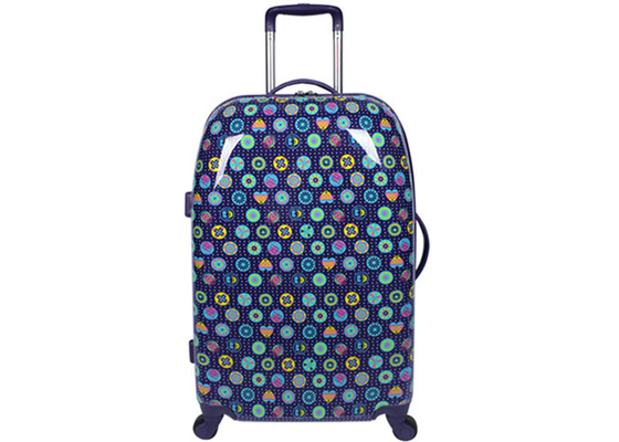 Disesuaikan kasus PC trolley 20 25 28 inch tas travel koper berwarna cerah