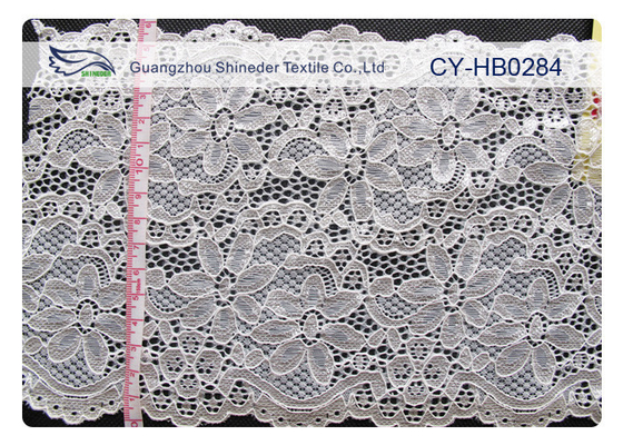 Segar Desain elastis Fabric Lace Nylon untuk Cap, Kaos CY-HB0284