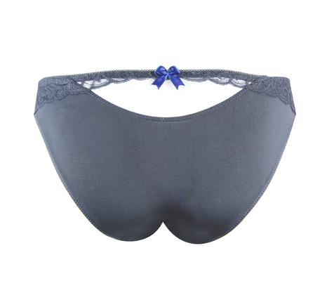 Kapas / Nylon Rendah Pinggang Sexy Pretty Girls Bikinis Cut Out Kembali Panties