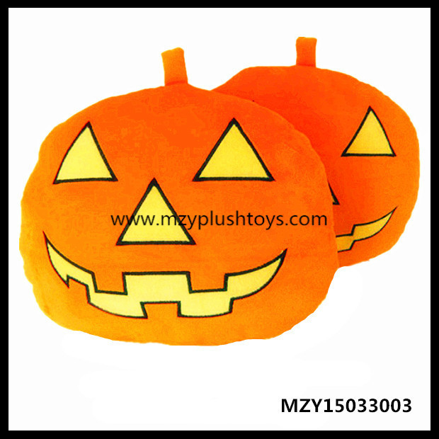 35cm Stock Plush Stuffed Labu Toy Untuk Hadiah Halloween Plush Bantal Plush Bantal